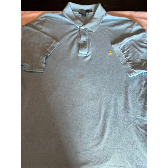 Polo Ralph Lauren Other - Polo by Ralph Lauren Mens 2XB Blue Polo Shirt Classic Fit Casual‎